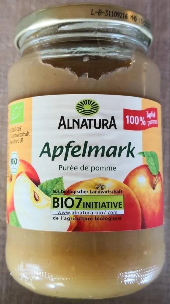 Obstkonserve Apfelmark