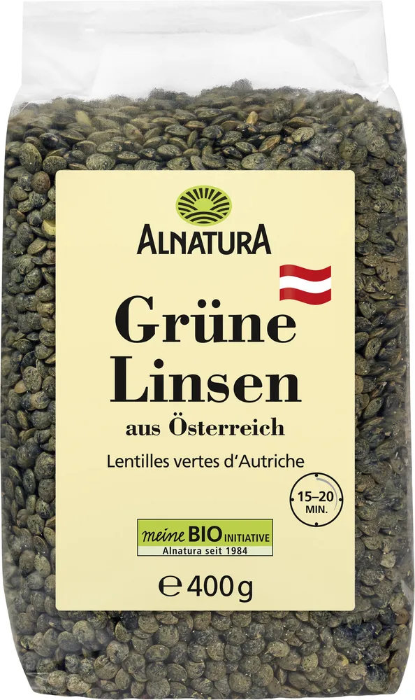 Grüne Linsen