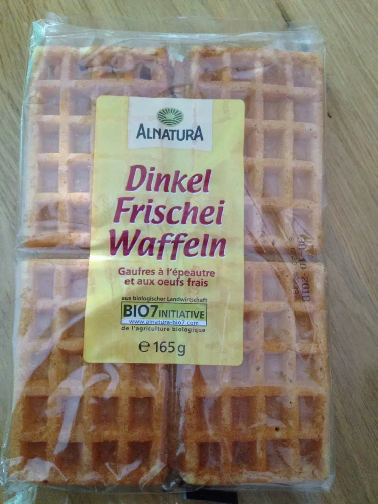 Dinkel Eier Waffeln
