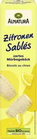 Alnatura Zitronen Sablés 4104420209527 Bio Mürbegebäck mit Zitronengeschmack