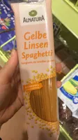 Spaghetti de lentilles jaunes