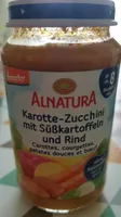 Karotte-Zucchini mit Süsskartoffeln und Rind