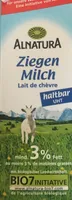 Ziegenmilch, mind. 3% Fett, ultrahocherhitzt, homogenisiert