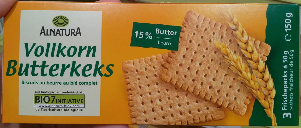 Vollkorn Butterkeks