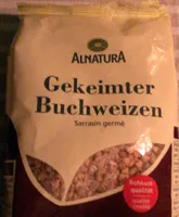Gekeimter buchweizen