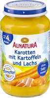 Karotten m. Kartoff. & Lachs