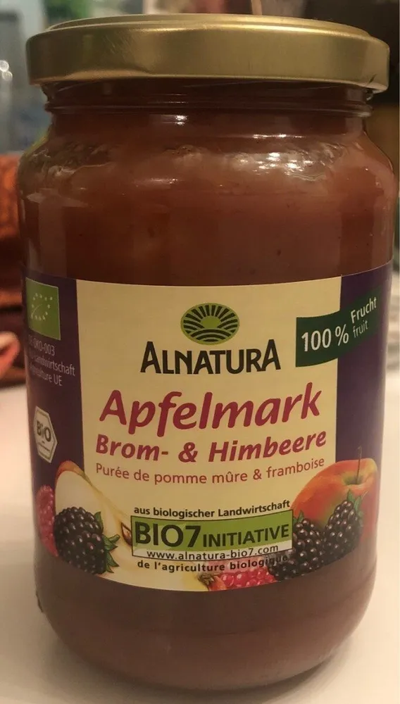 Purée de pomme mûre & framboise Apfelmark
