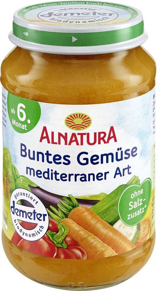 Buntes Gemüse mediterran