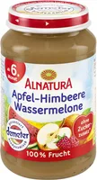 Apfel-Himbeere-Wassermelone