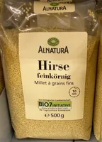 Hirse feinkörnig