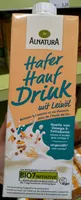 Boisson a l'avoine et au chanvre avec de l'huile de lin