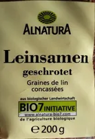 Leinsamen geschrotet