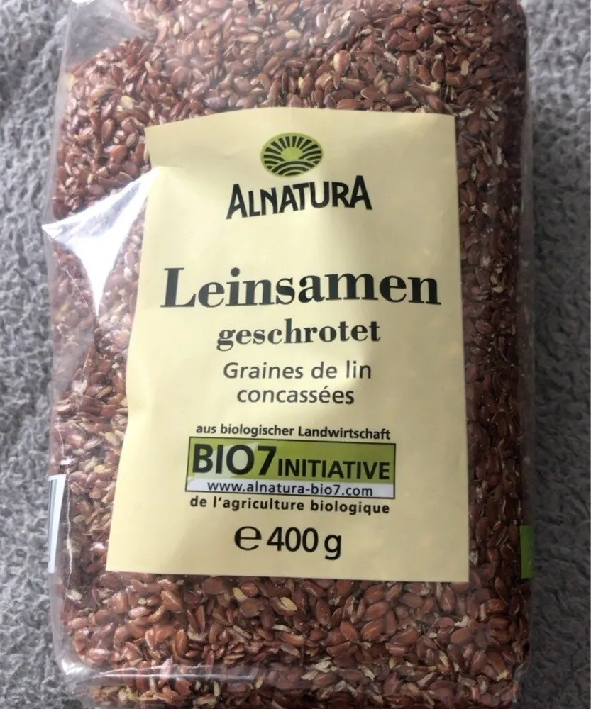 Leinsamen, geschrotet