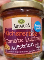 Kichererbsen Tomate Lupine Aufstrich