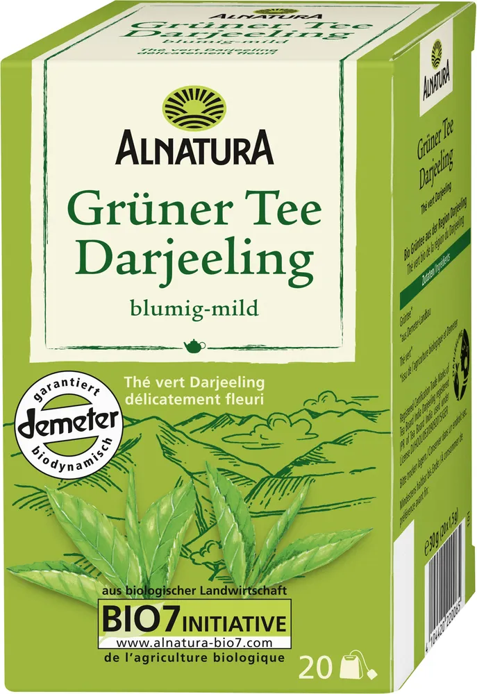 Grüner Tee Darjeeling Btl.