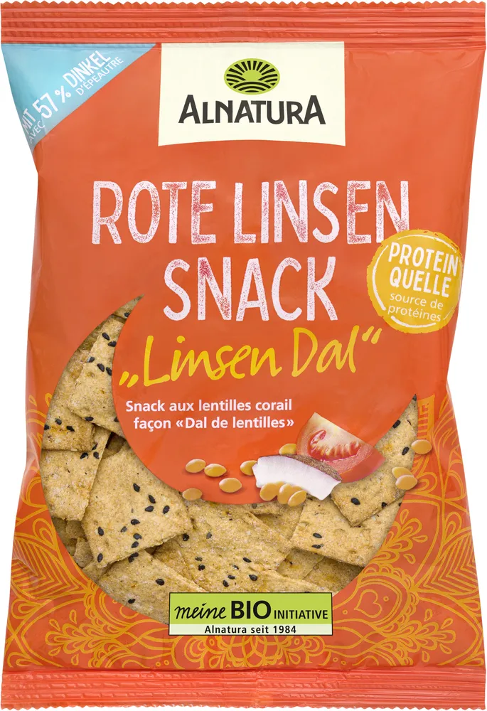 rossmann Alnatura Bio Rote Linsen Snack Linsen Dal 150 g 2.29€ (1 kg = 15,27 €)