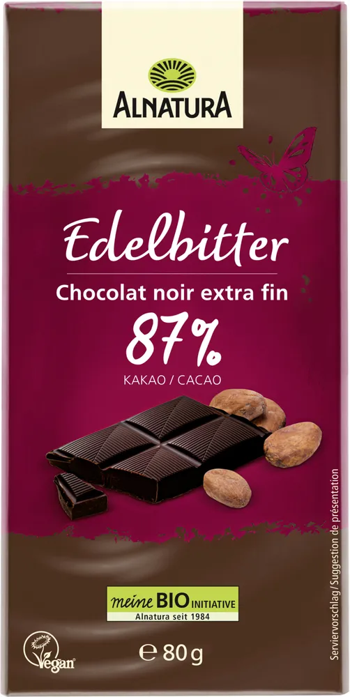 Edelbitter Schokolade
