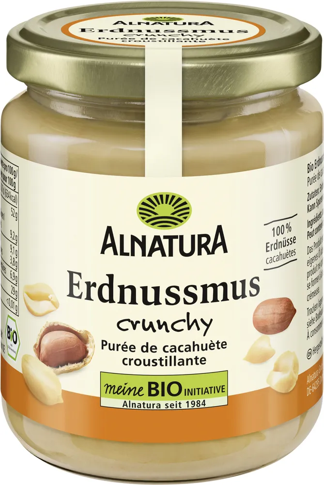 Erdnussmus crunchy