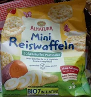 Mini-galettes de riz, patate douce et panais