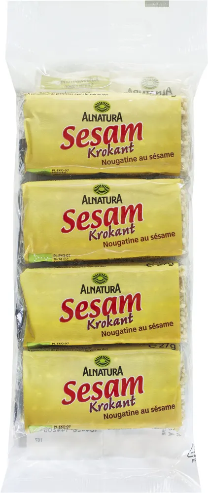 Sesam Krokant Riegel 4er