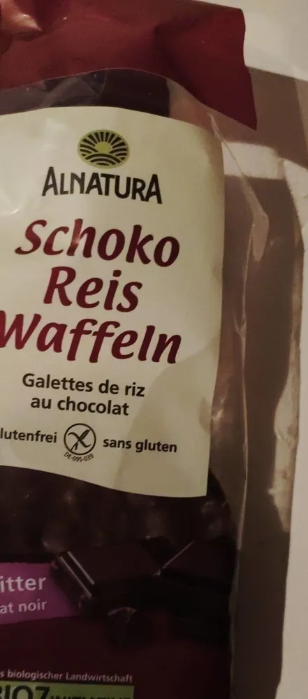 Galette de riz au chocolat