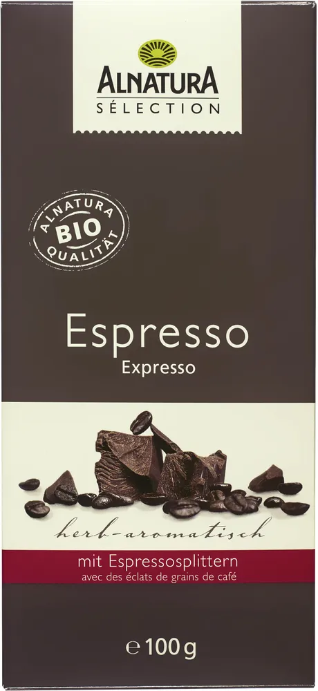 Espresso Schokolade