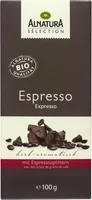 Espresso Schokolade