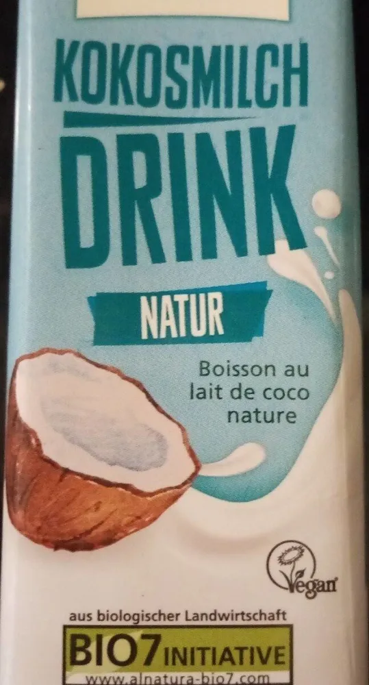 Kokosmich drink natur