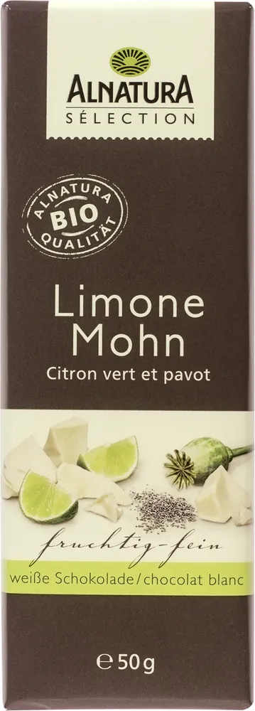 Limone Mohn Schokolade