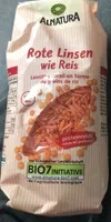 Rote Linsen wie Reis (Risoni)