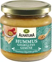 Hummus gegrilltes Gemüse Bio-Aufstrich