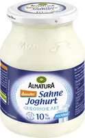 Alnatura demeter Sahnejoghurt griechische Art 10% 4104420225640 Bio Sahnejoghurt mild griechiche Art aus demeter Milch 10% Fett