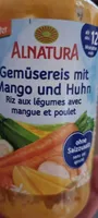 Gemüsereis mit Mango und Huhn