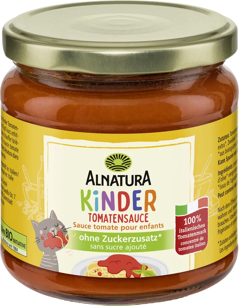 Kinder Tomatensauce