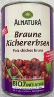 Braune Kichererbsen