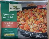 Poêlée tomate et lentille