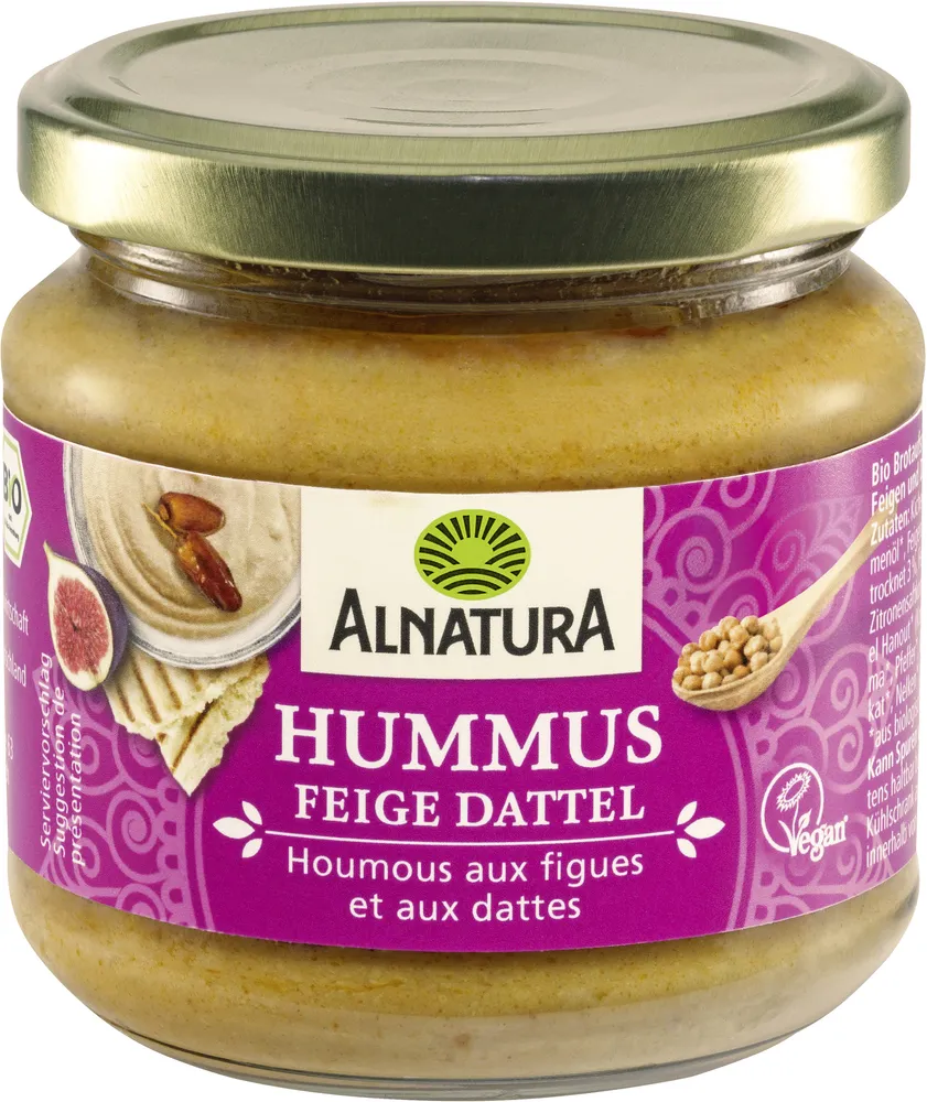 Hummus Feige Dattel