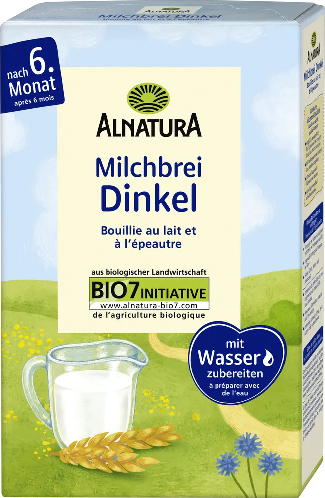 Dinkel Milchbrei