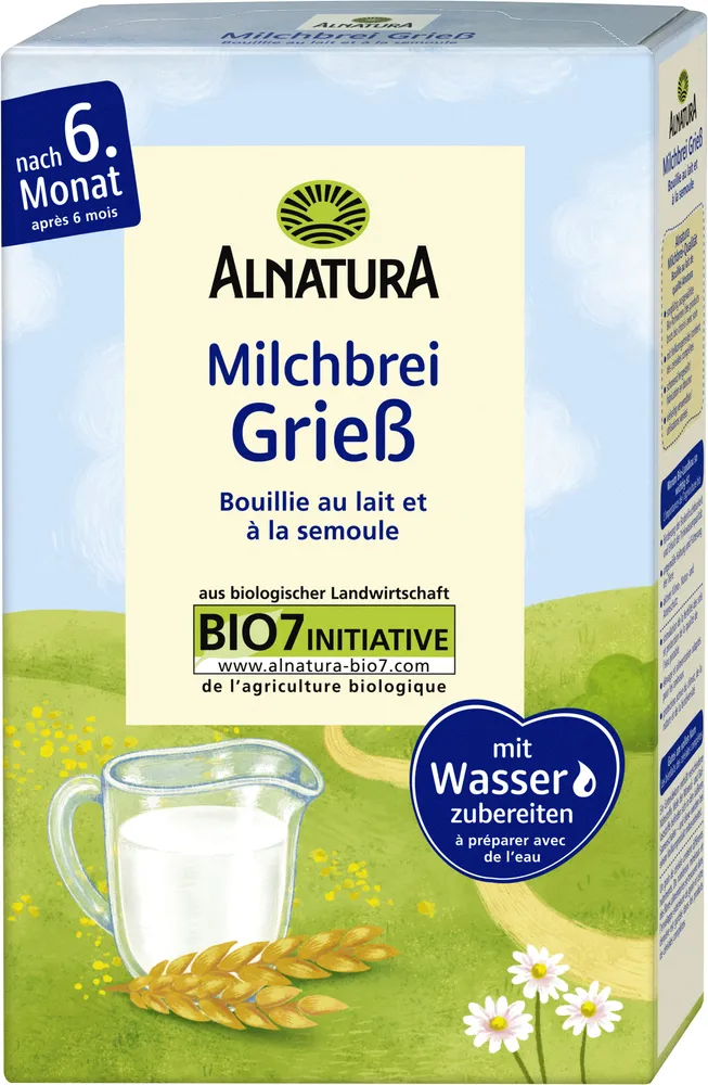 Grieß Milchbrei