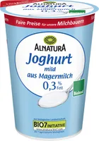 Weidemilch Joghurt Natur 0,3%