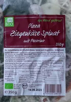 Pizza Ziegenkäse Spinat