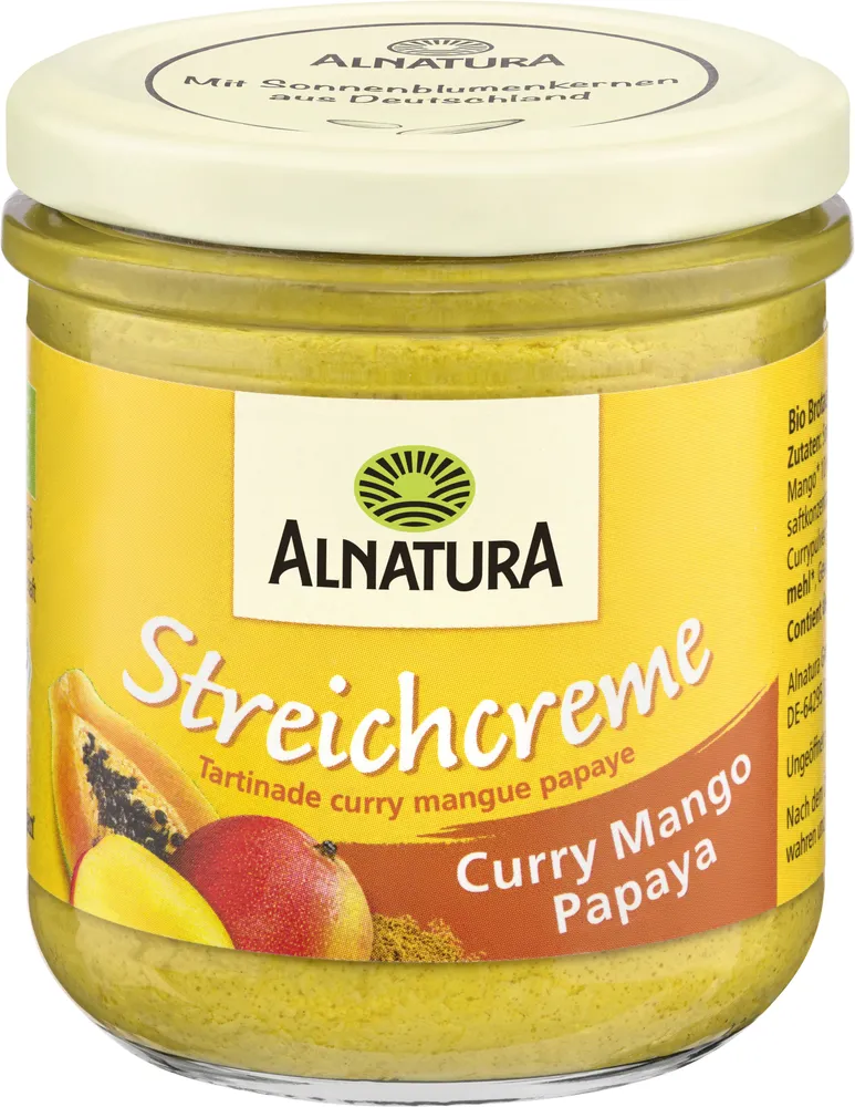 Streichcreme Curry Mango Papaya
