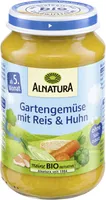 Gartengemüse mit Reis & Huhn