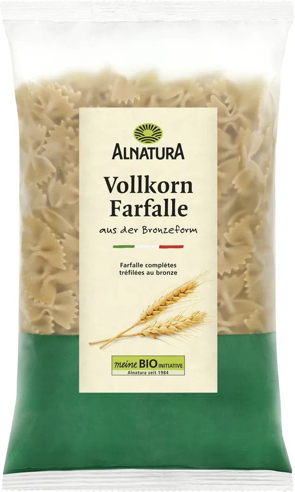 Vollkorn Farfalle Nudeln