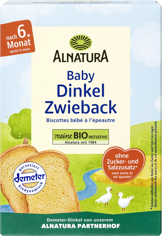 Baby Dinkel Zwieback