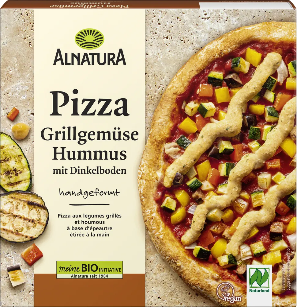 Pizza Grillgemüse Hummus (TK)