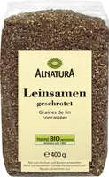 Leinsamen geschrotet