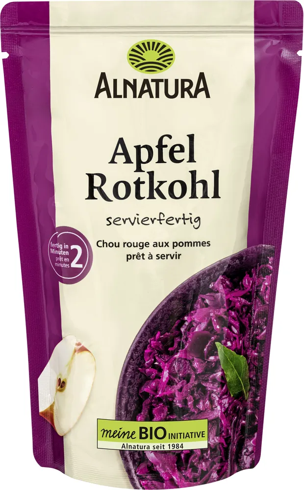 Apfelrotkohl