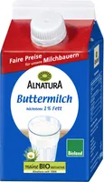 Weidemilch Buttermilch