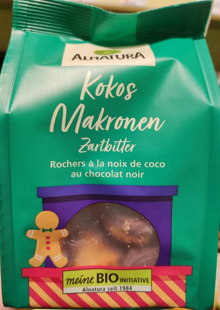 Kokosmakronen Zartbitter
